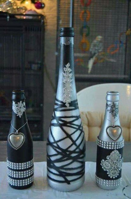 Decoração de garrafas para todos os gostos - 7