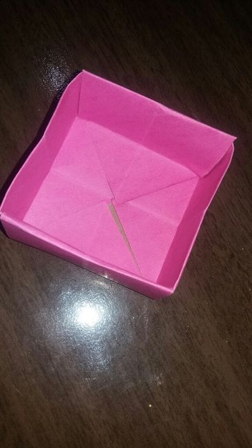 Caixinhas de origami para padrinhos - 2