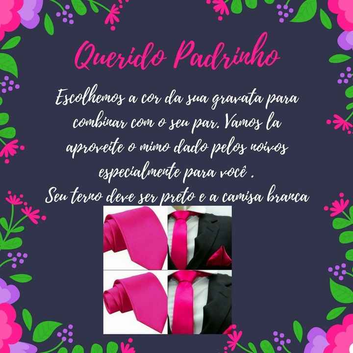 inspirações padrinhos
