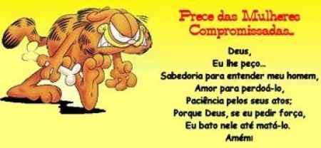 Prece das mulheres compromissadas!