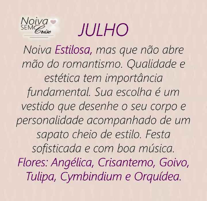 Que noiva é você? - 7