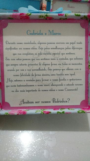 Convite dos padrinhos! vem ver******* - 3