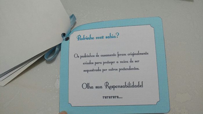 Convite dos padrinhos! vem ver******* - 17