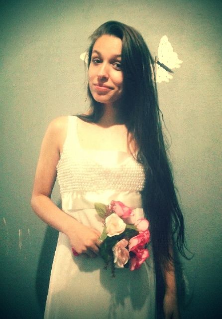 Foto com vestido customizado - 2