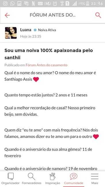 Saiba como ganhar sua medalha de 100% apaixonados! - 1
