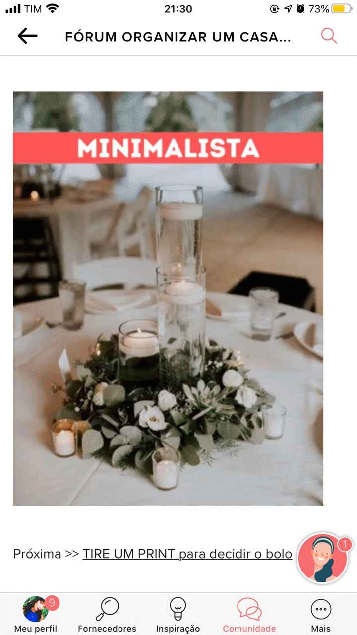TIRE UM PRINT para decidir o estilo do casamento - 1