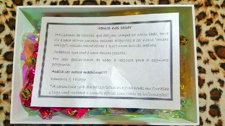 Convite  dos meus padrinhos! - 4