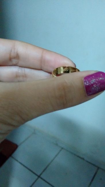 O look do meu noivado e minha aliança!! - 1