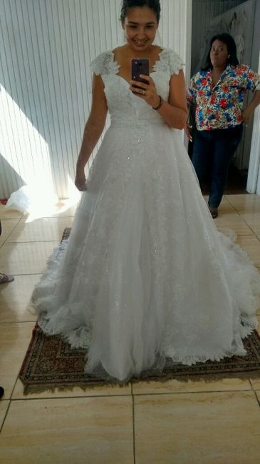 Meu vestido de noiva! apaixonada *-* - 1
