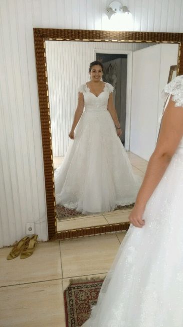 Meu vestido de noiva! apaixonada *-* - 2