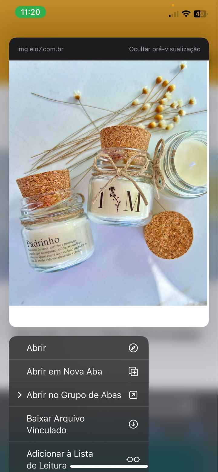 Lembrancinhas para os convidados - 1