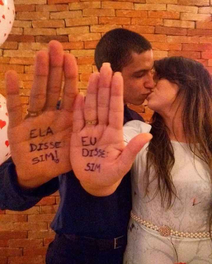 Eu noivei dia 27 de Abril e vocês? ☺️ - 1