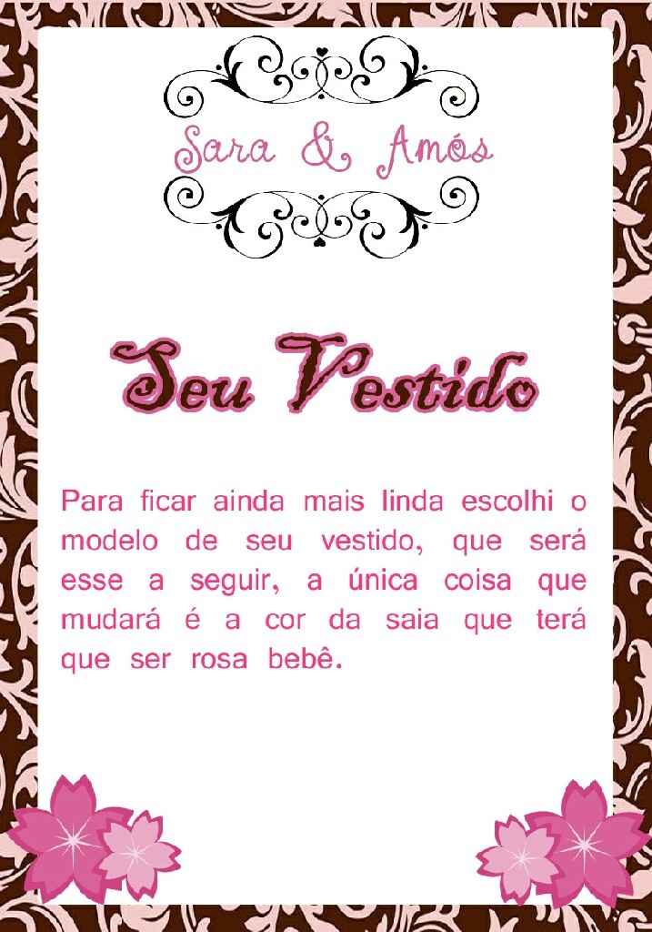 Meu manual dos padrinhos pronto... vem ver - 17