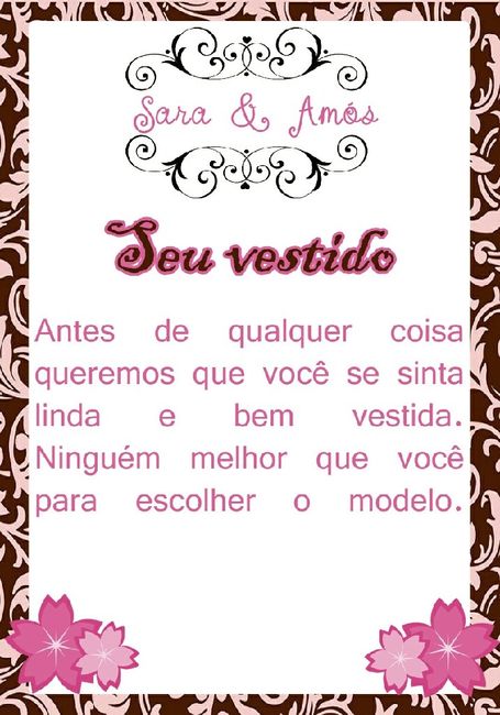 Meu manual dos padrinhos pronto... vem ver - 5