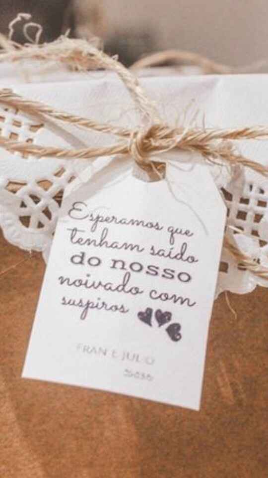 Preciso decidir minhas lembrancinhas - 2