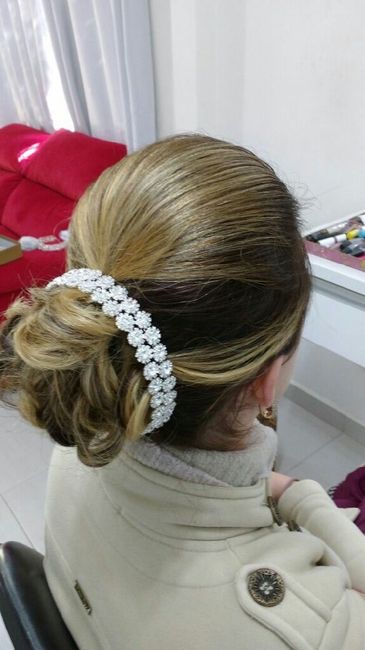 Meu teste de penteado. - 1