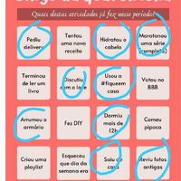 Bingo da quarentena: quem se atreve? #NoivasEmCasa - 1