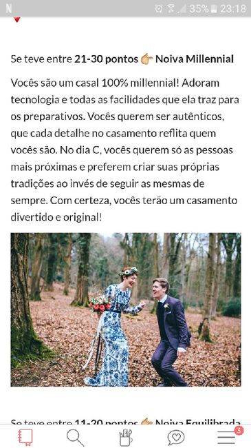 RESULTADO: Você é uma noiva Millennial? 😎 - 1