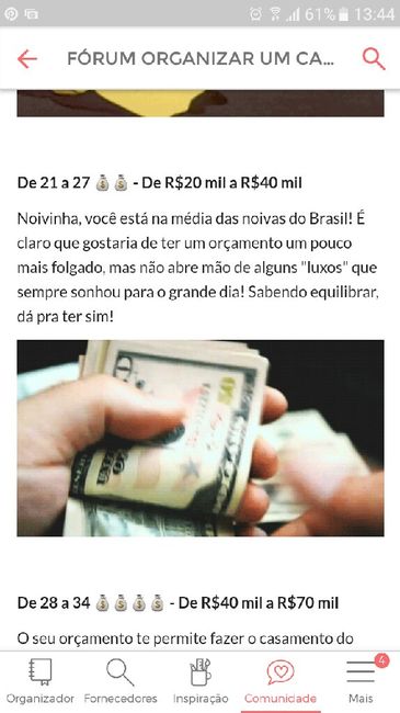 RESULTADO: Seu estilo de casamento cabe no seu orçamento? - 1