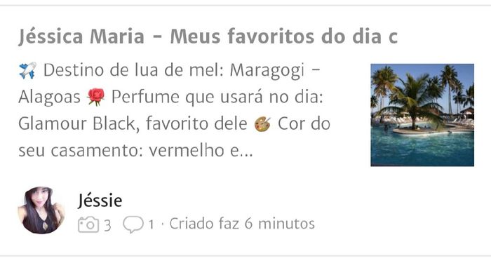 ÚLTIMO PASSO: Compartilhe seus favoritos de casamento! 3