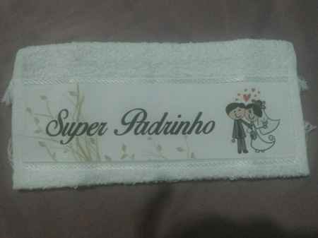 Lembrancinha para padrinhos, madrinhas e pastor. - 2
