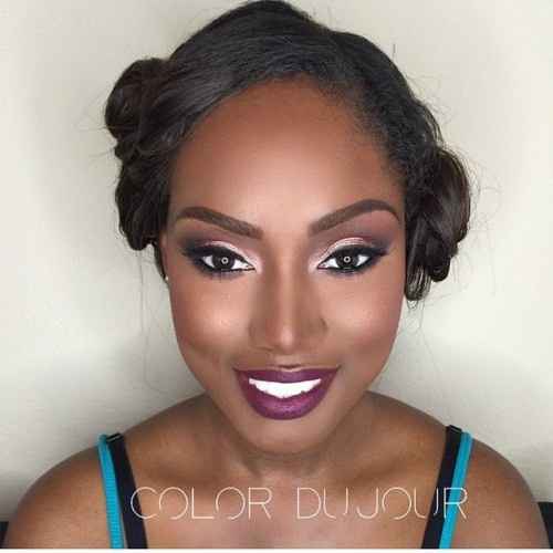 Inspiração Maquiagem para Noivas Negras 14