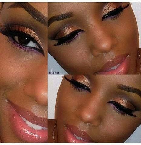 Inspiração Maquiagem para Noivas Negras 06