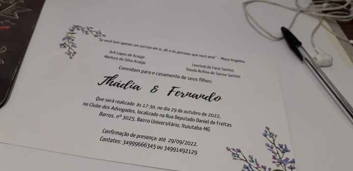 Convite no Canva! Impressão - 2