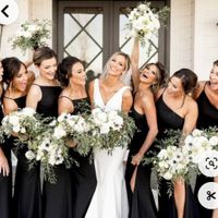 Vestidos das madrinhas cor única ou deixar que elas escolhem? - 2