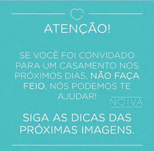  Dicas para convidados - 1