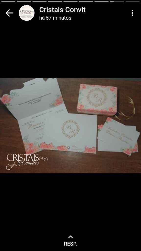 gastar horrores com convites de casamento - 1