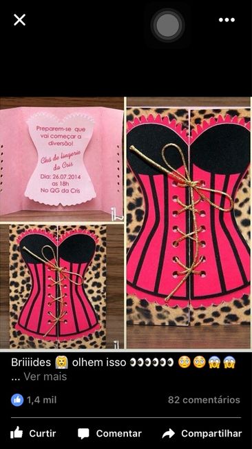 Inspiração para chá de lingerie/despedida de solteira com tema burlesco - 1