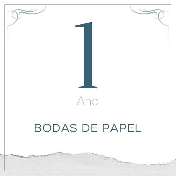 Bodas de Papel