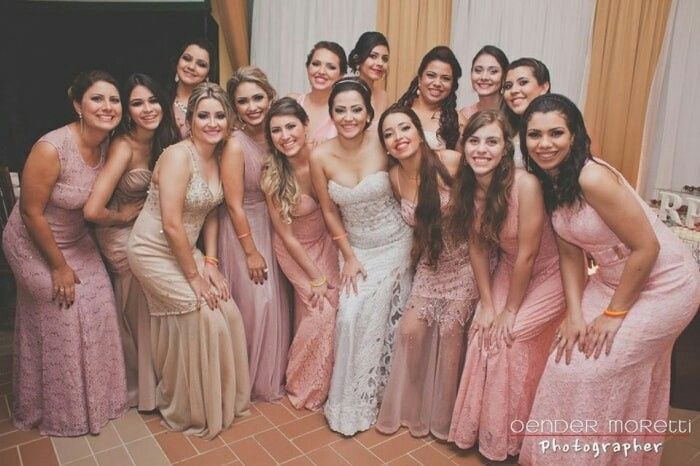 Cor do vestido das madrinhas - 2