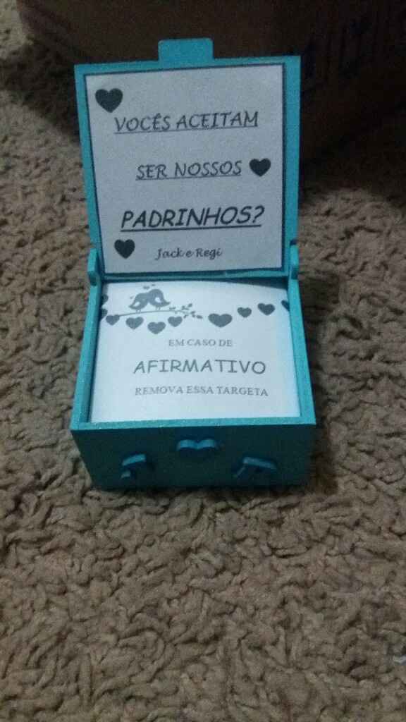  Convite dos padrinhos !!! Finalmente prontos 😍😍😍 - 1