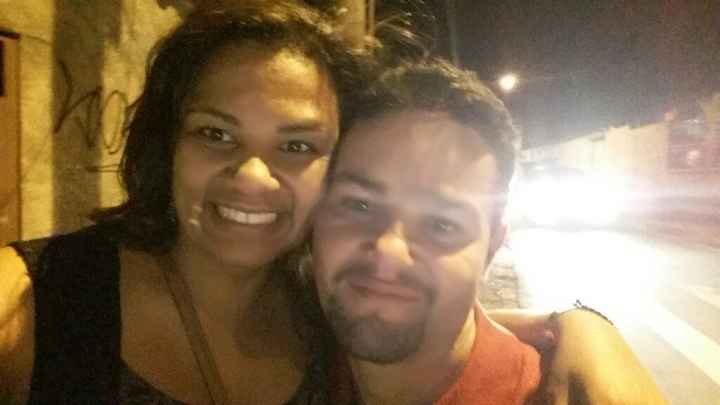 A primeira foto com o seu futuro marido - 1