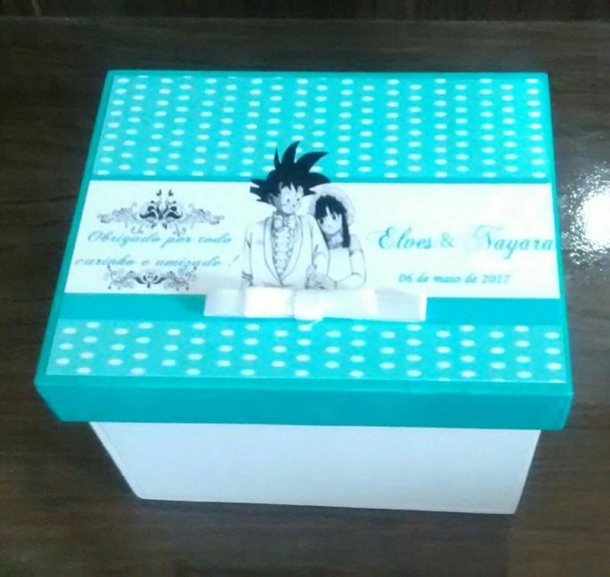 Minhas caixinhas dos padrinhos, vem ver *-* - 3