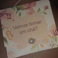 Convites do meu chá de panela vintage - 1