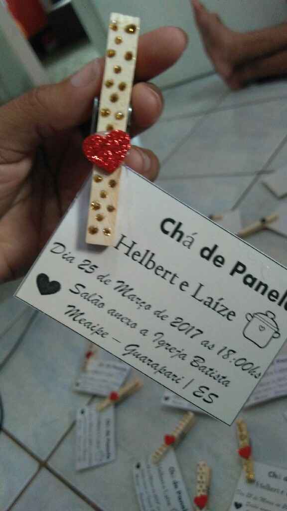 Convite chá de panela - 2