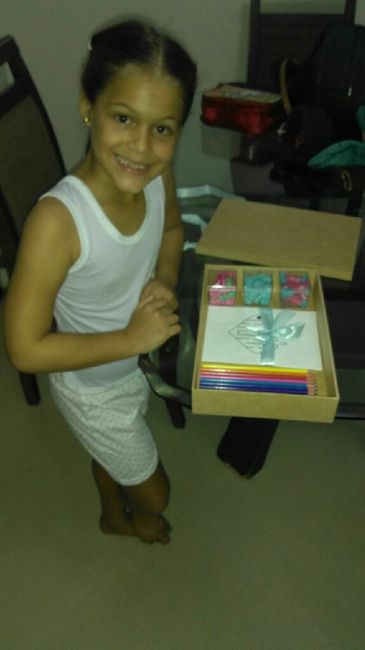 Ela amoooou o convite - 2