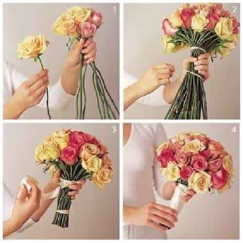 Faça seu próprio buquer  diy - 1