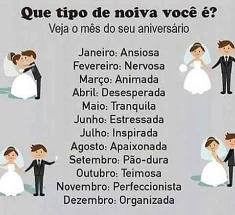 Que tipo de noivonha você é ? rs - 1