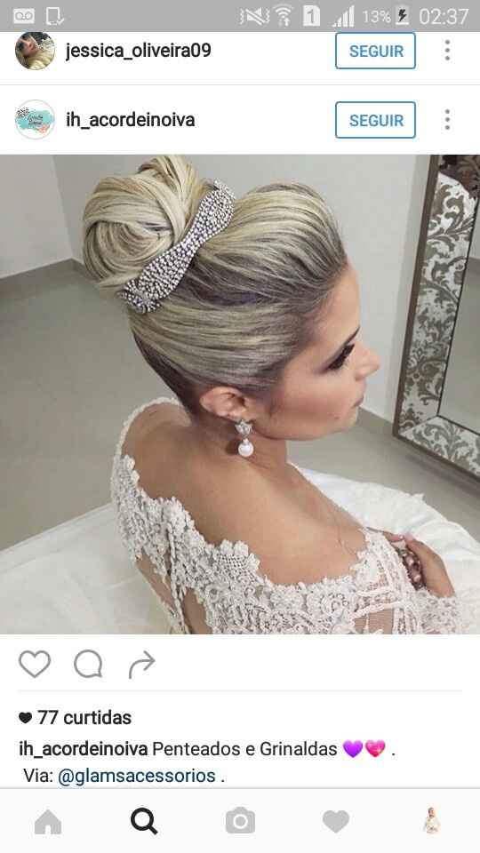 Penteado escolhido - 1