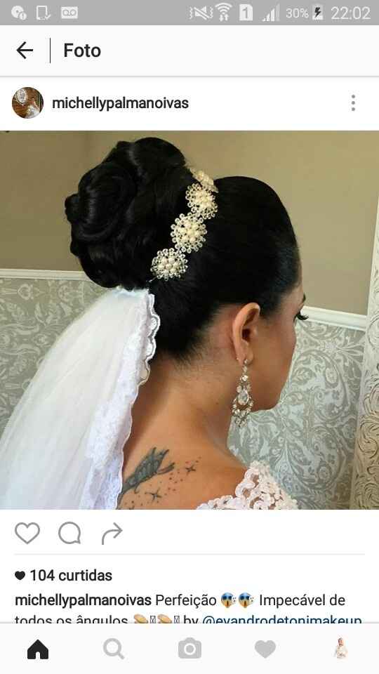 Penteado escolhido - 2