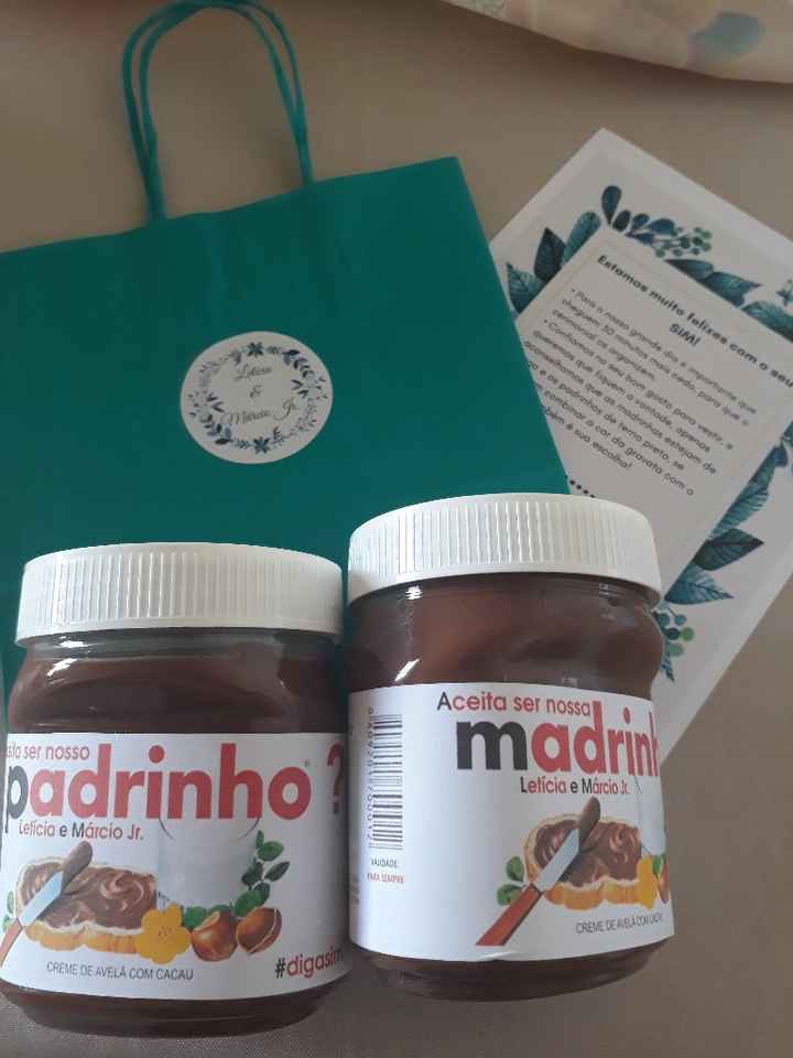 Convites Diy (padrinhos, damas e convidados) - 2