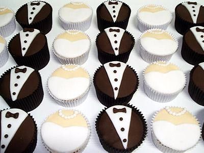 Cupcakes noivinhos - A minha escolha
