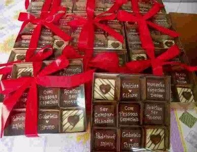Bombons ou pães de mel