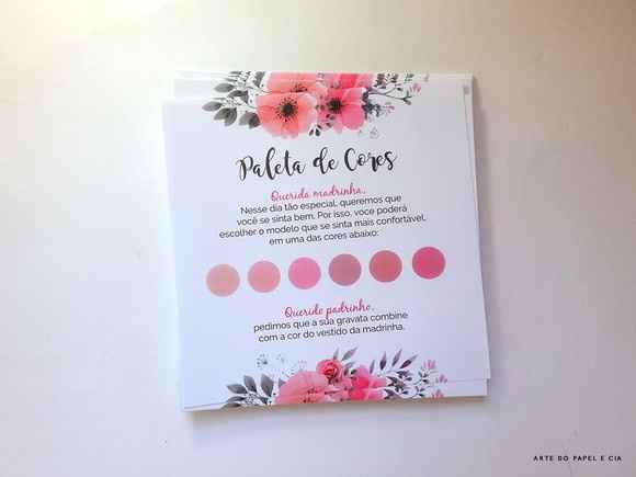 paleta de cores