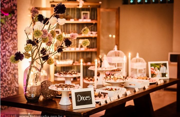 mesa de doces