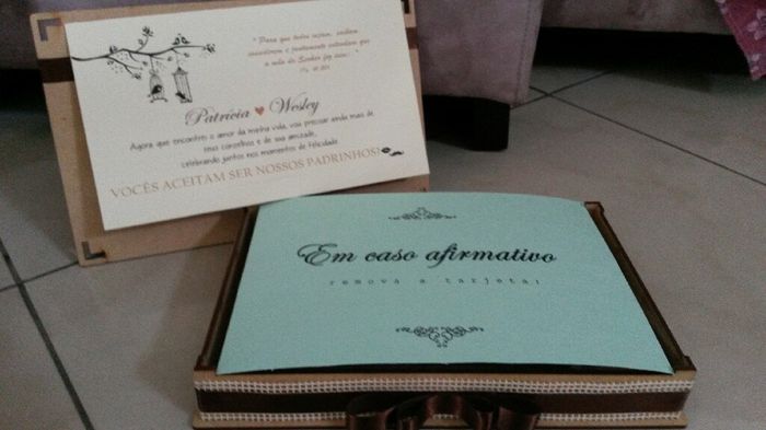 Convite dos padrinhos - 3